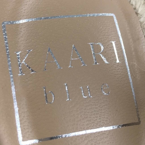 Kaari Blue Chloe Espadrille Wedge Sandals - Picture 6 of 7